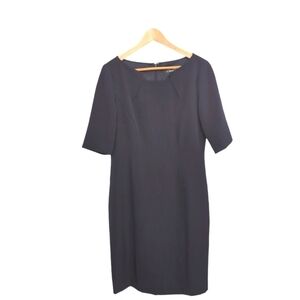 Chelsea Rose Dress NWOT Sheath Career Evening Navy Blue 8